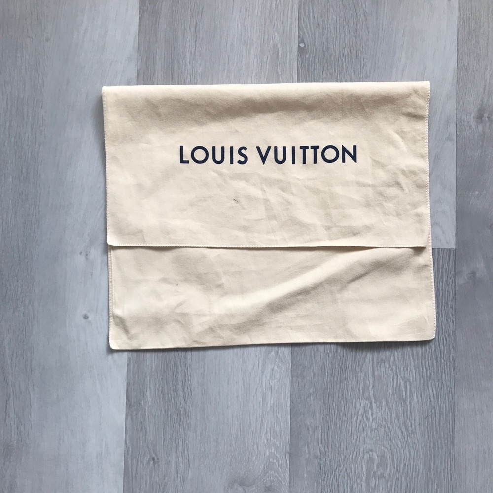 LOUIS VUITTON ENVELOPE DUSTBAG STORAGE TRAVEL FOR LEATHER GOODS